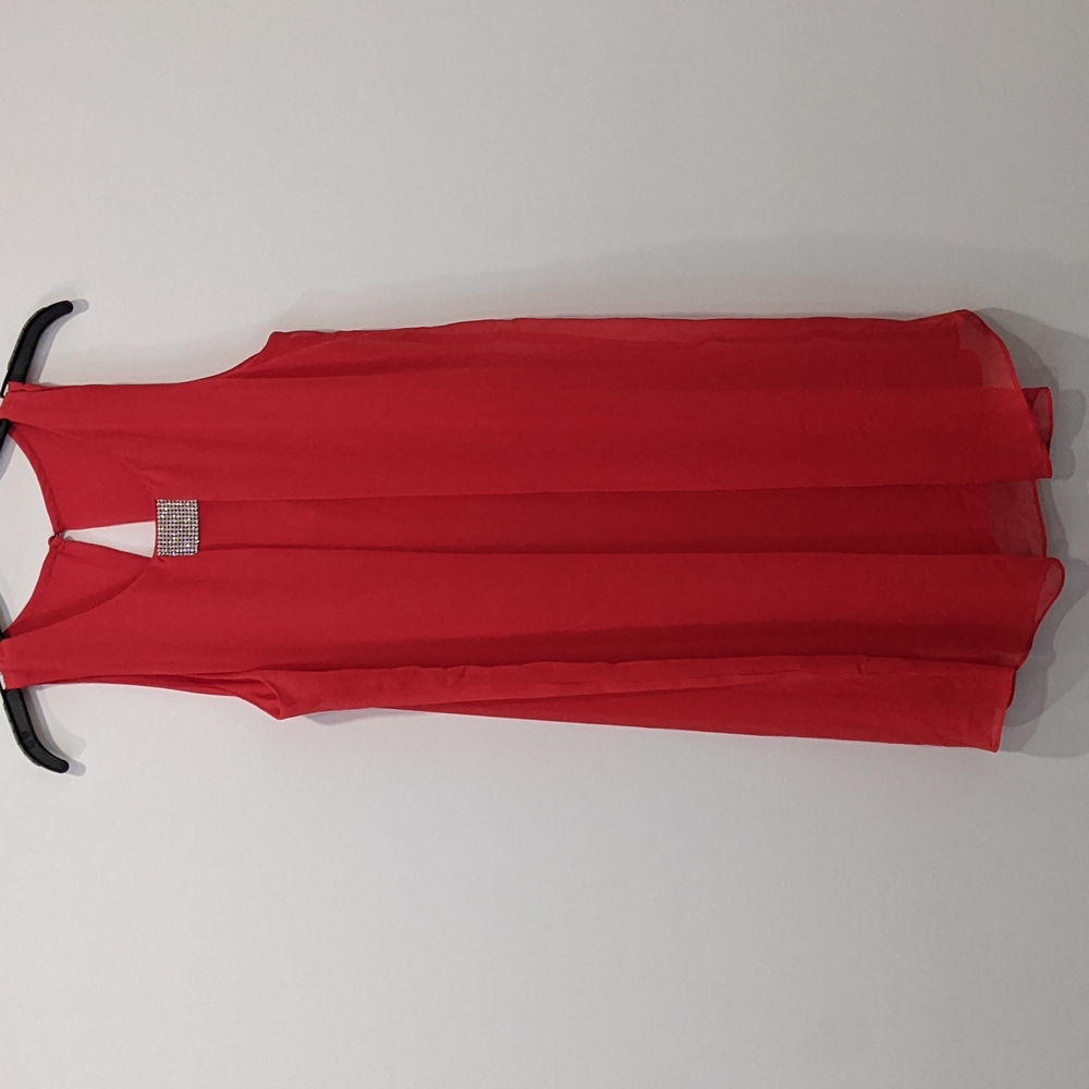 Prelude Red Summer Occasion Dress